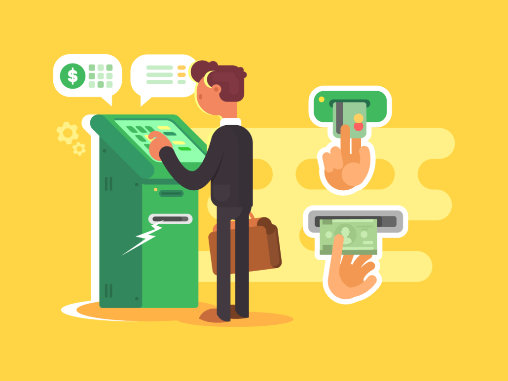 Quy trình rút tiền qua thẻ quốc tế (VISA/MasterCard)